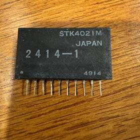 Stk4021m Sanyo / 2414-1 Power Ic - Pulled Out Of A Working Unit
