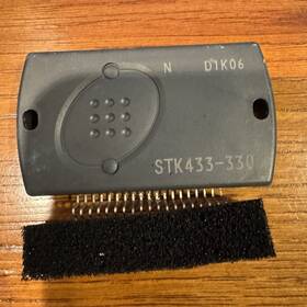 Stk433-330 Sanyo Power Amplifier Ic - Original Pull Out Of A Working Unit