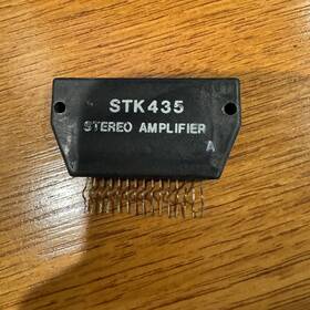 Stk435 Sanyo Stereo Power Ampifier Ic - Pulled Out Of A Working Unit