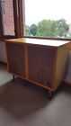 Sff2601e Zenith Vintage Stereo Console Phonograph Tuner Rare Tube Blonde Oak