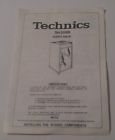 559b Sh 449b Technics Audio