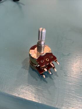 S-7250cp Sherwood And Other Stereo Receiver Bass Treble Pot Switch Replacement Part