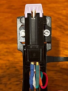 Ha95e Shure P-mount Cartridge With New Original Violet Inch Stylus