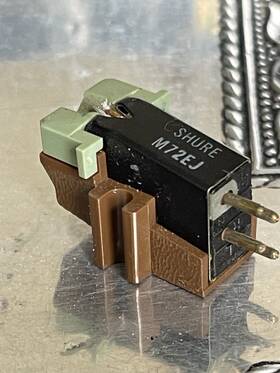 M72ej Shure Vintage Std-mount Cart. - Needs Stylus
