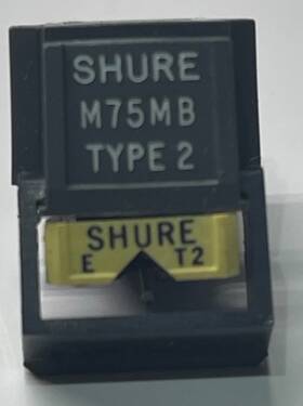 M75mb Shure Type 2 Pickup For Turntables Equipped With Stylus E T2
