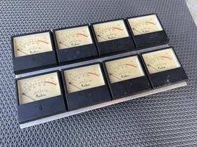 60070 Simpson 8 Instruments Kahn Vu Audio Level Meter 6943 F.s 1.735 Vac 98
