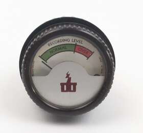 65-3551 Simpson Vintage Electric Co Recording Level Vu Meter Indicator Gauge Untested