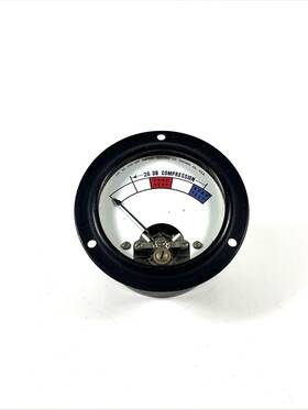 6sk7 Simpson Electric Co. Vintage 20db Compression Vu Meter For Tube Test Model 125
