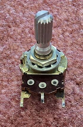 1-221-914-11 Sony Left Or Right Mic/aux Level Control With Mounting Nut