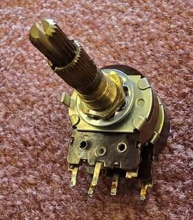 1-221-921-11 Sony Left And Right Main Volume Control With Mounting Nut Washer