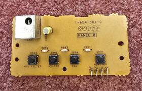 1-654-604-d Sony Infared Receiver And 4 Switches Pc Board Assembly
