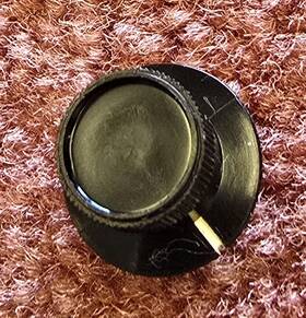 3-437-275 Sony Mic/aux Or Phono Tuner Level Knob With Felt Back Washer