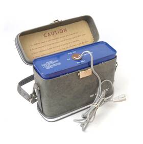 Bcp-3 Sony Vtg Tv Battery Bcp-3/56 W Leather Case And Charger Adapter Untested