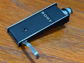 Sh-120 Sony Turntable Parts - Tone Arm Headshell With Wires