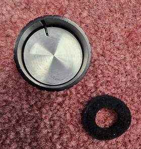 X-34290-05 Sony Mode Selector Or Bass Treble Knob With Felt Back Washer
