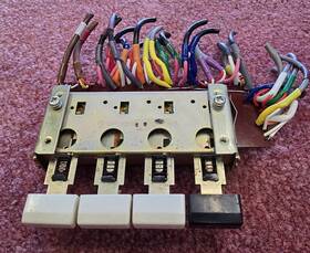 X-34370-78-1 Sony Input Selector Switch Pc Board Assembly With 4 Buttons