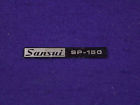Sp-150 Sansui Speaker Badge Emblem