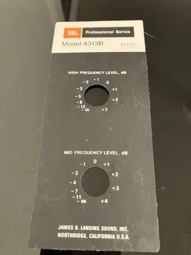4313b Ss Audio - Simply Speakers 4315b Jbl Foil Badge For Speaker Original Single
