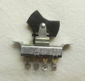 337001 Switch Manuf Is Uid Qty 1 Large Rocker For Fm-5 Dynaco Tuner