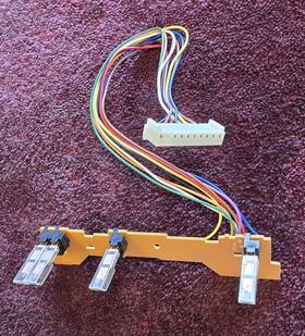 52103635-00 Tascam 5200363510 Switch Pc Board Assembly With 4 Leaf Switches