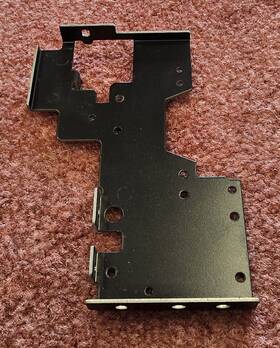 5801502400 Tascam Right Side Chassis Assembly
