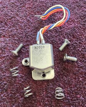 50664540 Teac A-6600 Reel To Record Head Assy With Mounting Bolts And Springs