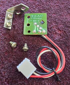 51684850 Teac 51674850 A-6600 Reel To Stop Sensor Pc Board Assy And Bracket