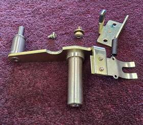 55044180 Teac A-6600 Reel To Right Roller Arm Assy With Bracket And Spring
