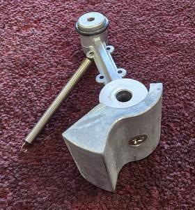 55045082 Teac A-6600 Reel To Left Tension Arm Assembly With Spring