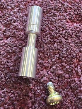 55445770 Teac A-6600 Reel To Tape Guide Assembly With Mounting Bolt