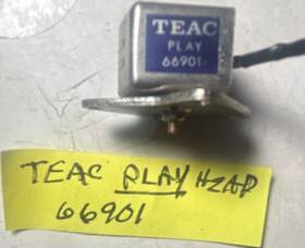 66901 Teac Vintage Electronics Play Head For Audio Component Replacement Part
