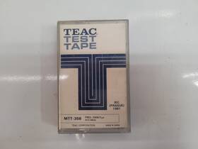 Mtt-356 Teac Test Tape Frequency Level 31.5-14khz Used Good Condition