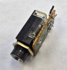 Rs-m228x Technics Qja0259 Headphones Jack Assembly For Cassette Deck