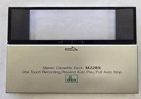 Rs-m228x Technics Qyfm0058 Cassette Lid Assembly For Deck