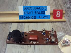 Sfdp212-01 Technics A Sl-230 Turntable Fuse/voltage Select Board. Tested. Parting Out