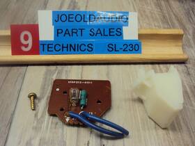 Sfdp212-01 Technics C Sl-230 Turntable Strobe Lamp Board And Cover. Tested. Parting Out
