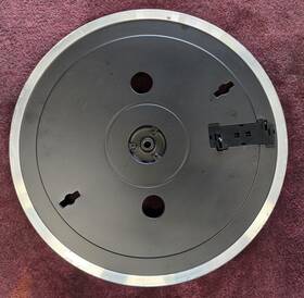 Sfteqd3n01 Technics Turntable Platter With Magnet And Sensor For Sl-qd33