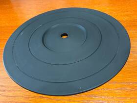 Sftg683a01 Technics Turntable Parts - Rubber Mat 11-3/8 Inch 5-1/2 Oz