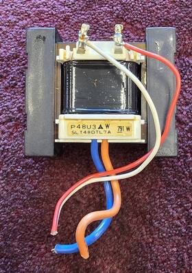Slt48dtl7a Technics Power Transformer Assembly For Sl-qd33 Turntable