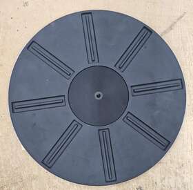 Sr-a102 Toshiba And Others Turntable Original Oem Part - Rubber Platter Mat