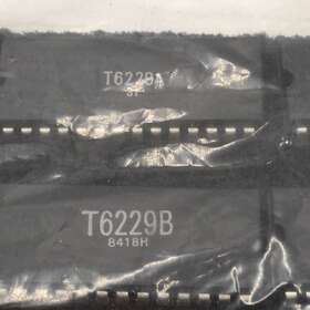 T6229a Toshiba T6229b Vintage Lot Of 6 Nos Mld Ic 28 Pin Dip