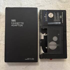 Vyms0050 Vhs Vhs-c Motorized Cassette Adapter For Vcr With Case