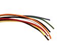 W108-5 Stranded Cloth Covered Wire Assortment New Stock Colors Feet Each