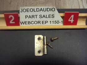 1150-1 Webcor President Silver Model 369 Left Side Speaker Hinges. Tested 1150-1 Webcor President Silver Model 369 Left Side Speaker Hinges. Tested