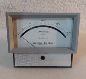 Ks-19516 Western Electric Vintage L6 Dc Meter Amperes