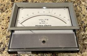 Ks-19850-l1 Western Electric Vintage D.c. Meter Volts
