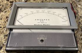 Ks-19851-l2 Western Electric Vintage Ks-19851 L2 D.c. Meter Amperes