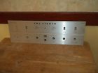 X-100-b The Fisher Vintage Model Tube Amplifier Face Plate