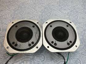 Ja-0601a Yamaha 2 Inch Dome Midrange Speakers Pair Fits Ns-670 Tested