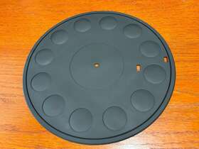Shob9 Yamaha Turntable Parts - Rubber Mat 11-1/2 Inch Also Fits Technics
